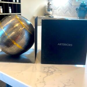 Arteriors Pair of Metal Bookends